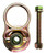 Frontline STM585K MEGA Swivel anchor with mounting bolt showing the replaceable bolt-on installation