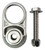 Frontline STM585K-SS stainless MEGA Swivel anchor with mounting bolt showing the replaceable bolt-on installation