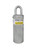 Frontline RW12 weld-on commercial anchor close view showing the galvanized finish and product labeling