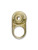 Frontline STM10K-SA MEGA Swivel 10K anchor head in yellow zinc plated heat treated alloy steel, swivel only