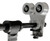Detail of the Frontline ST10HTK roller wheels and locking adjusters