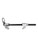 Frontline ST18AV fixed beam anchor frontal view showing the full hex bar and turn locking adjusters