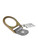 Frontline COB01SW swiveling concrete anchor showing the 360 degree rotating D-ring from a second angle