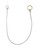Frontline MPW wire rope choker anchor showing the steel cable and end rings