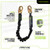Frontline LES61S-US features panel: snaphook ends, impact indicators, elastic properties, and safety green stitching
