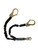 Frontline LES62R-US double-leg lanyard showing the energy absorber pack
