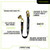 Frontline RGSS58ES features panel: openable rope grab, lanyard with integrated shock pack, double-locking closing mechanism