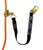 Frontline RGSS58ES self-tracking 5/8 inch rope grab with shock absorbing lanyard on rope