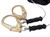 Frontline RPG082RLE leading edge twin 8 ft cable self-retracting lifeline with rebar hooks