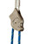 Frontline RLA18B belay descent device with rope for controlled rescue lowering