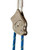 Frontline RLA18B belay descent device with rope for controlled rescue lowering