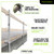 Frontline GUC2X4 material specifications: high-strength steel, powder-coated safety green finish, unit weight.
