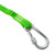 Frontline TLS15 ToolGrip Elastic Tool Tether 15 lbs with Steel Turn Lock Carabiner — Steel Turn Lock Carabiner (2)