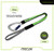 Frontline TLS30 ToolGrip Elastic Tool Tether 30 lbs with Self-Locking Aluminum Carabiner, 3-Pack — OSHA and ANSI compliance ratings