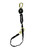 Frontline RPA091TB Tie Back Single Leg Web 9 ft SRL with Tie Back Hook End — full product view