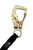 Frontline RPA092TB Tie Back Twin Leg Web 9 ft SRL with Tie Back Hook Ends — snap hook connector detail
