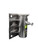 Frontline DAC-WALLMT Confined Space Davit System Wall Mount Base — side view