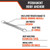 Malta Dynamics A6308 Stainless Steel Permanent Roof Anchor - materials