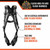 Malta Dynamics Flash Hog FR / Arc Flash Harness - Features Callout 2