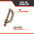 Malta Dynamics C1004 dual SRL connector callout showing the dual bracket fixed forged loop