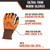 Malta Dynamics ultra-thin A2 work gloves features: non-slip nitrile palm coating, cut-resistant material, three sizes, ANSI/ISEA 105 2016