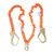 Malta Dynamics C5117 6 ft double-leg shock-absorbing lanyard included in the Warthog Pass Thru kit