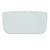 Malta Dynamics HH840M acetate clear flat visor, 8 by 15 by .04 inch durable hard hat face protection window