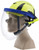 Malta Dynamics ALM flashlight mounted on a face shield, with one light per side of the visor for hands-free arc-rated work lighting