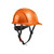 Malta Dynamics APEX Type 2 Class E cap style safety helmet, high visibility orange, ANSI Type 2 Class E