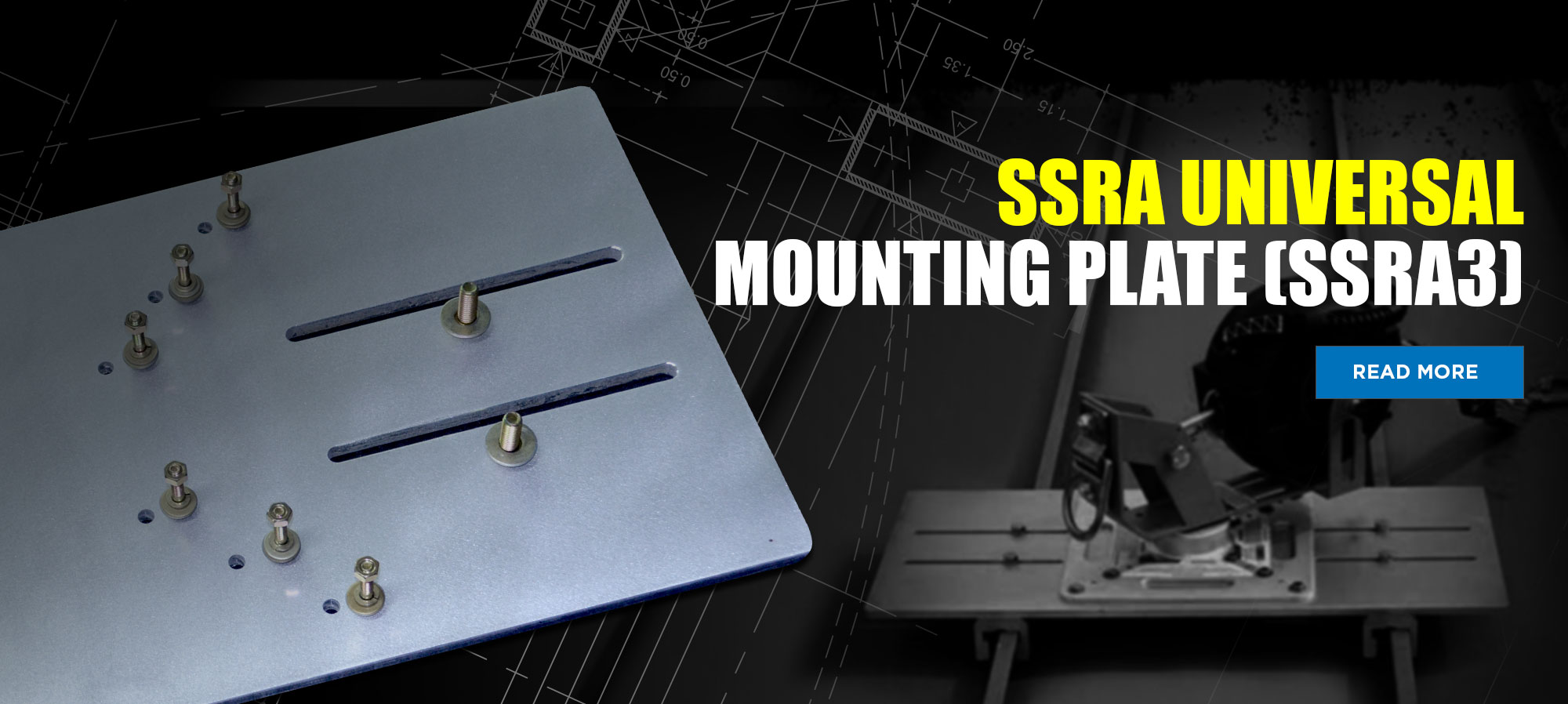 SSRA Universal Mounting Plate SSRA3