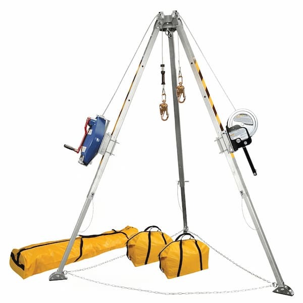 FallTech 7509-60 Tripod Kit with Galvanized Steel Cable