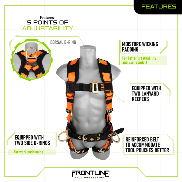 Frontline 50CTB-S Combat Construction Harness