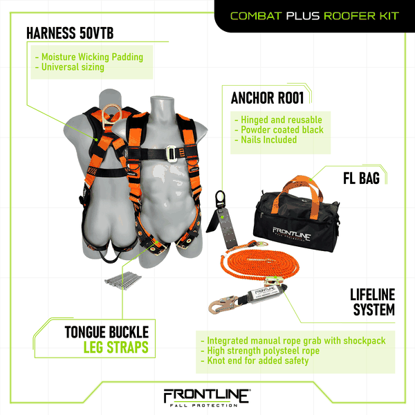 Frontline RK050V50 Combat Plus Complete Roofer Kit