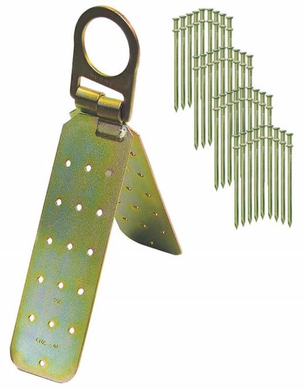eringo Hinge Roof Anchor (Retail Pack) 11ga. Zinc Plated
