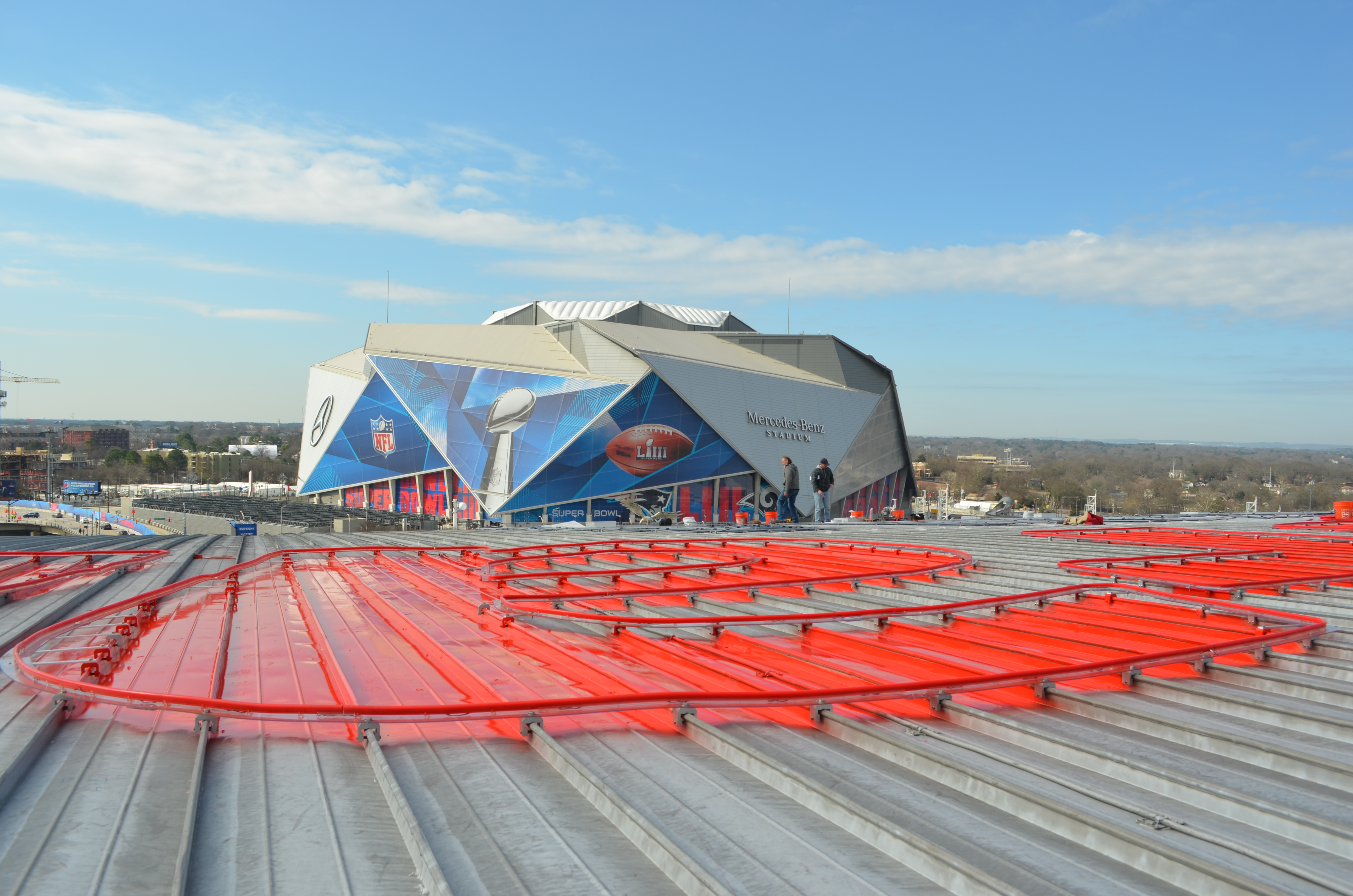 State Farm Stadium Roof Open Time-lapse