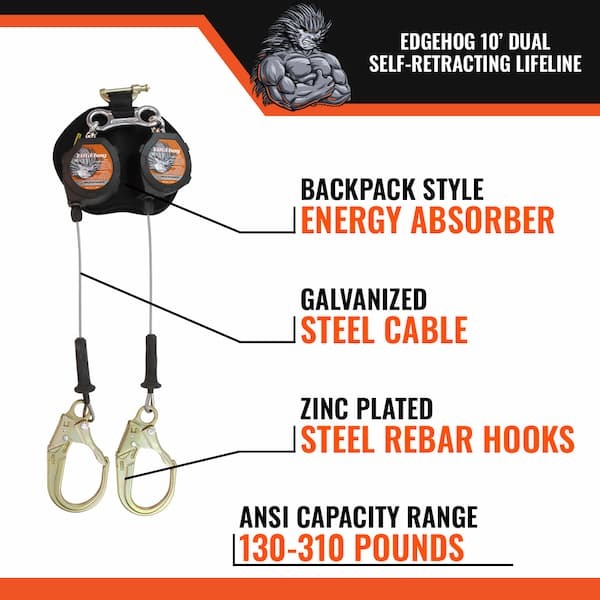 Malta LE3313D Dual 10' Rebar Hook SLR Components