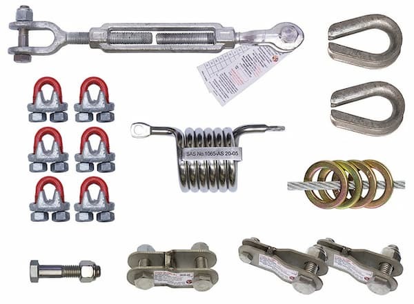 Super Anchor 1050-G Galvanized HLL Rigging Kit