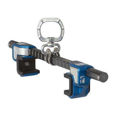 FallTech 7540A14 BeamLock beam anchor with dual adjustment and swiveling D-ring