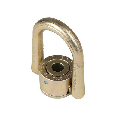 FallTech rotating 360-degree swivel D-ring anchor for structural steel, 10,000 lb rated