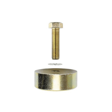 FallTech 7393BP weld-on puck with bolt for the 7393B rotating steel anchor