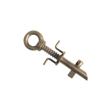FallTech 7408 toggle-through eyebolt anchor for structural steel, single-hole install