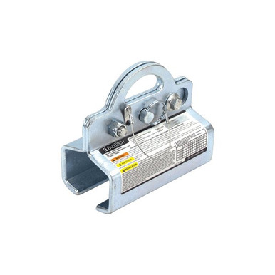 FallTech 7495A rail anchor, clamp-on tie-off for structural rails and flanges