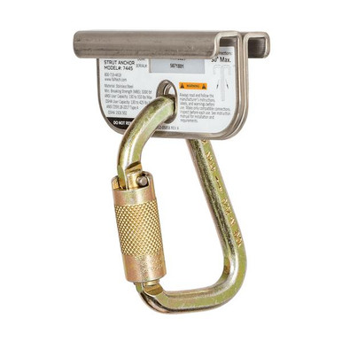FallTech 7445 strut anchor for framing channel, slide-and-lock tie-off