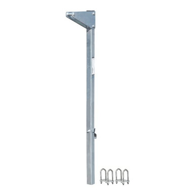 FallTech bolt-on ladder stanchion anchor for a fixed ladder transition point