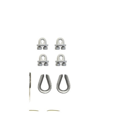 FallTech 62203C Install Hardware Pack for SteelGrip Temporary HLLs