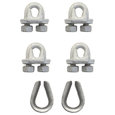 FallTech 62203C Install Hardware Pack for SteelGrip Temporary HLLs