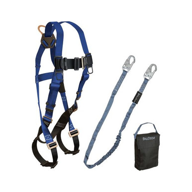 FallTech 9005PS 9005PS User Kit, 7015 Harness and 8259 Lanyard