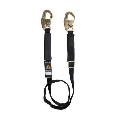 FallTech 8209AFB Arc Flash Adjustable Restraint Lanyard, 4 to 6 ft