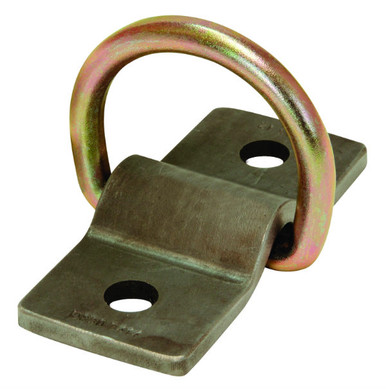 FallTech 7414P Weld-On D-Ring Anchor | Plain Uncoated Steel Plate