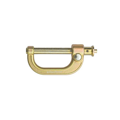 FallTech 5073J Triple Action Steel Connector, Yellow Zinc
